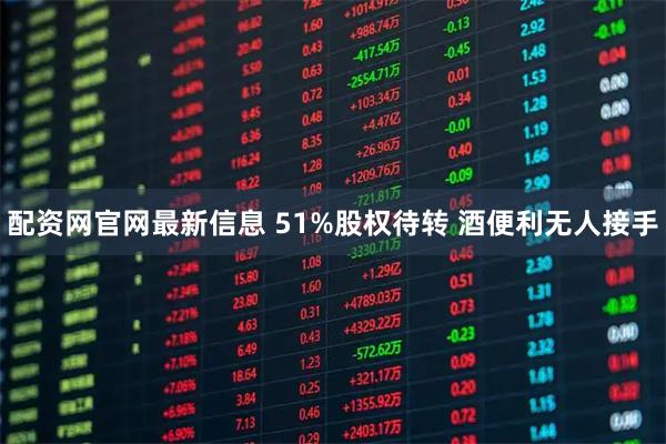 配资网官网最新信息 51%股权待转 酒便利无人接手